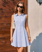 Women Woven Cotton Dresses Dresses - RIHOAS