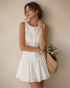 Women Woven Cotton Dresses - RIHOAS