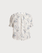 Women Woven Polyester Blouses Tops - RIHOAS