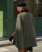 Women Woven Polyester Coats Outerwear - RIHOAS