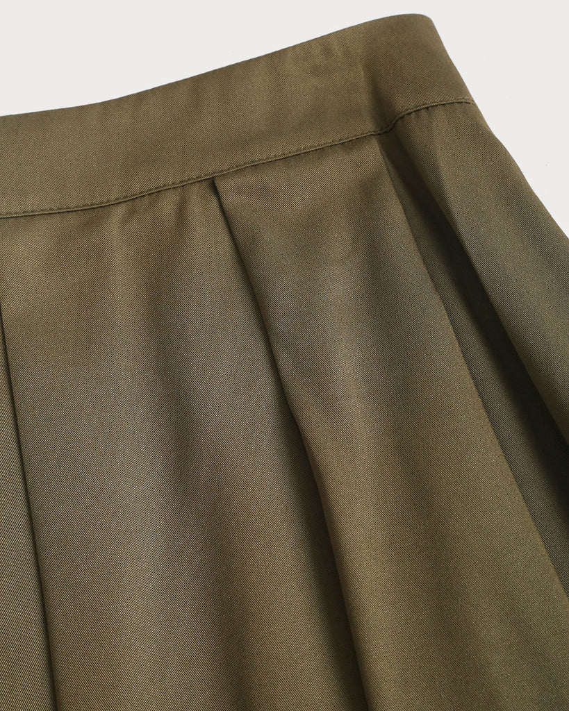 Women Woven Polyester cotton blended Skirts Bottoms - RIHOAS