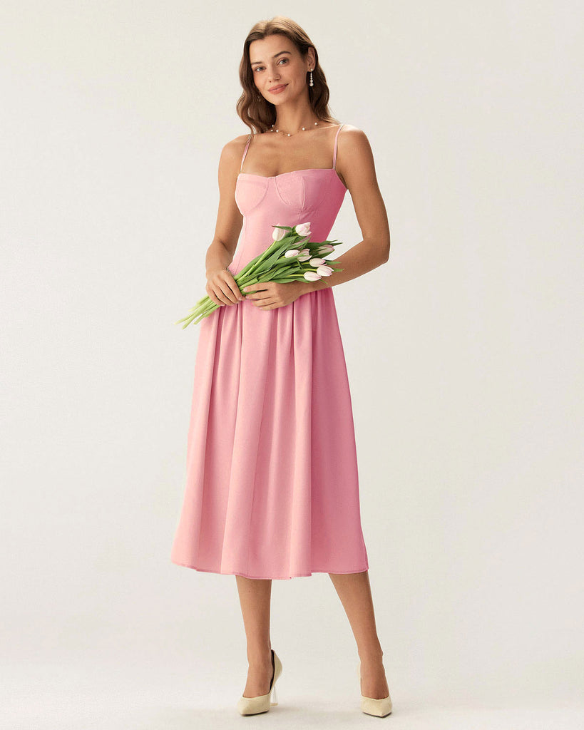 Women Woven Polyester Dresses Dresses - RIHOAS