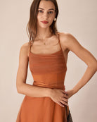 Women Woven Polyester Dresses Dresses - RIHOAS