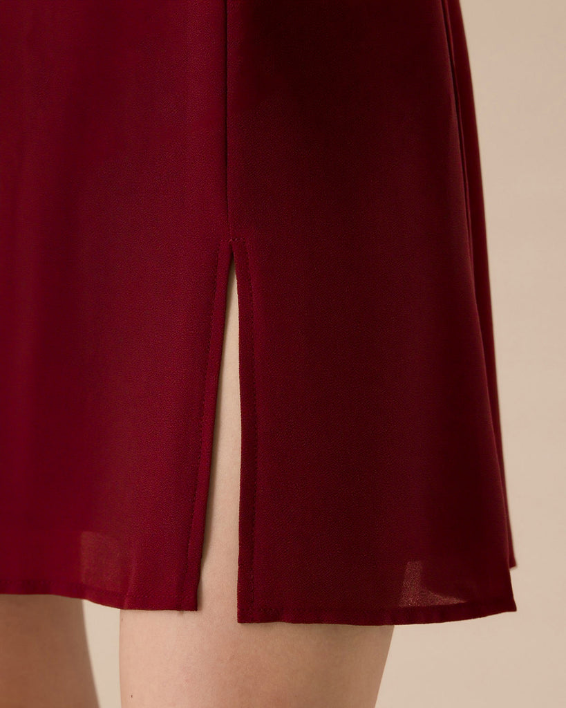 Women Woven Polyester Dresses Dresses - RIHOAS
