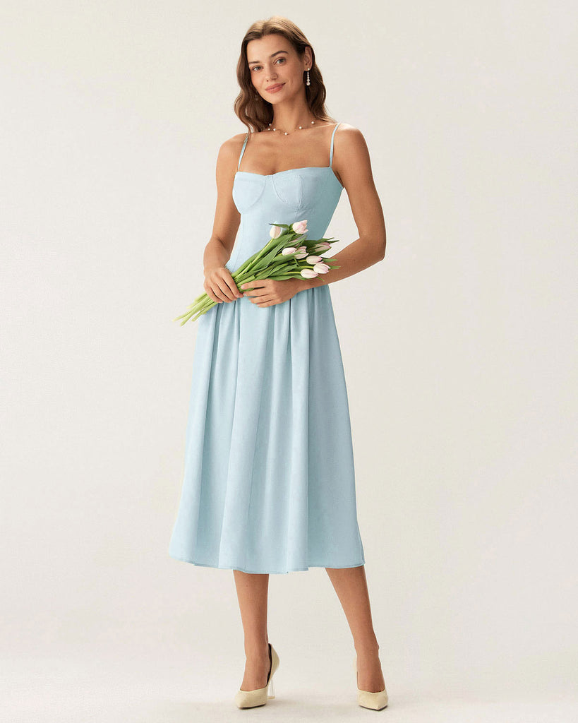 Women Woven Polyester Dresses Dresses - RIHOAS