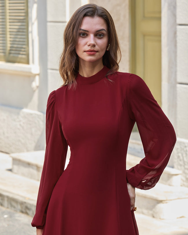 Women Woven Polyester Dresses Dresses - RIHOAS