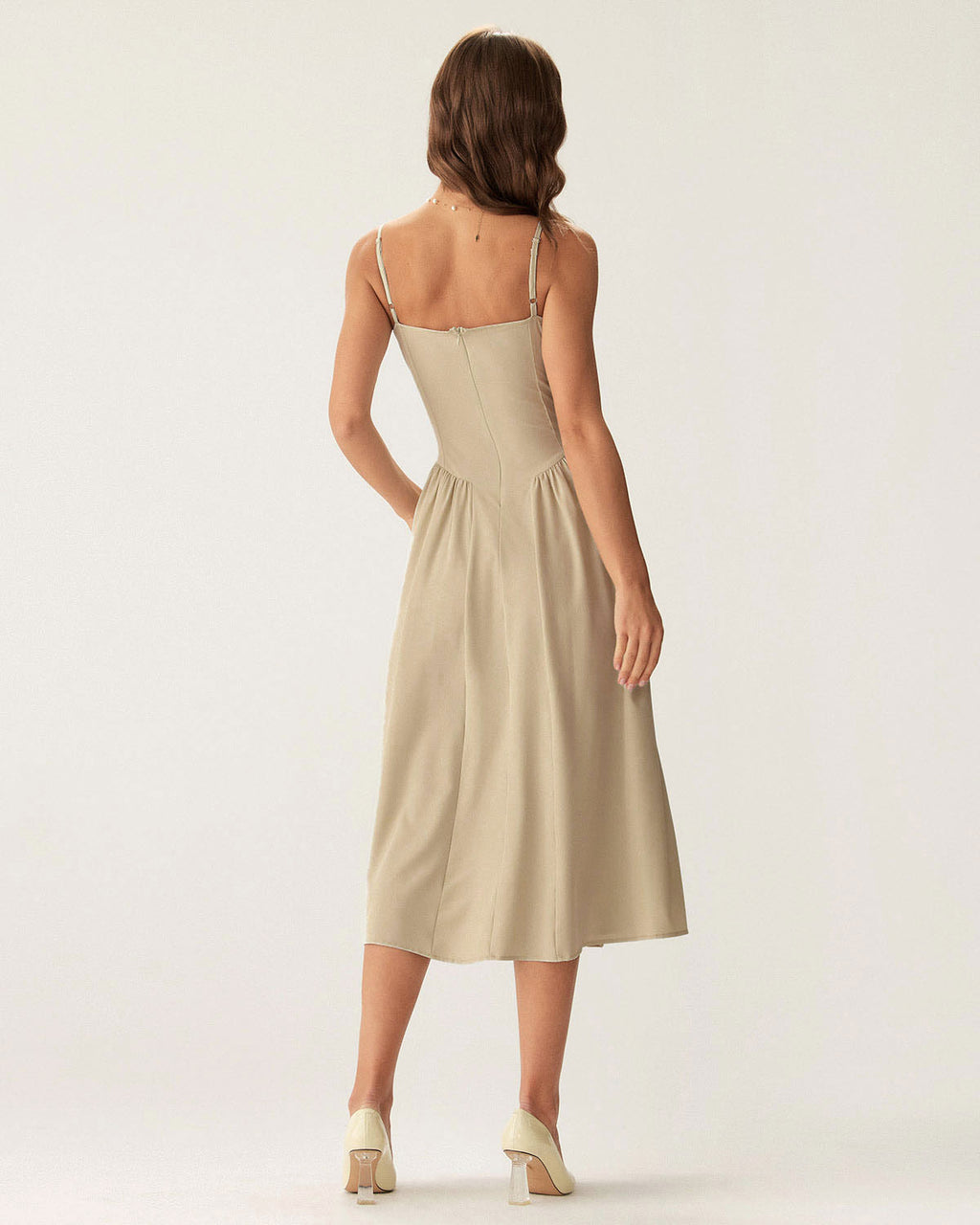 Women Woven Polyester Dresses Dresses - RIHOAS