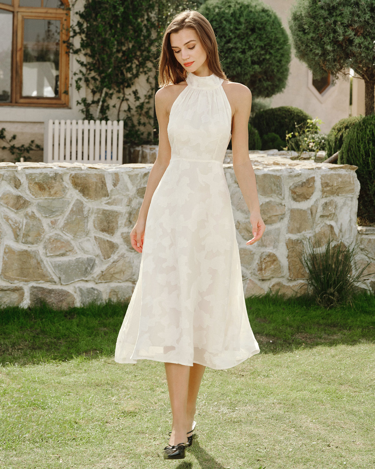 Women Woven Polyester Dresses Dresses - RIHOAS