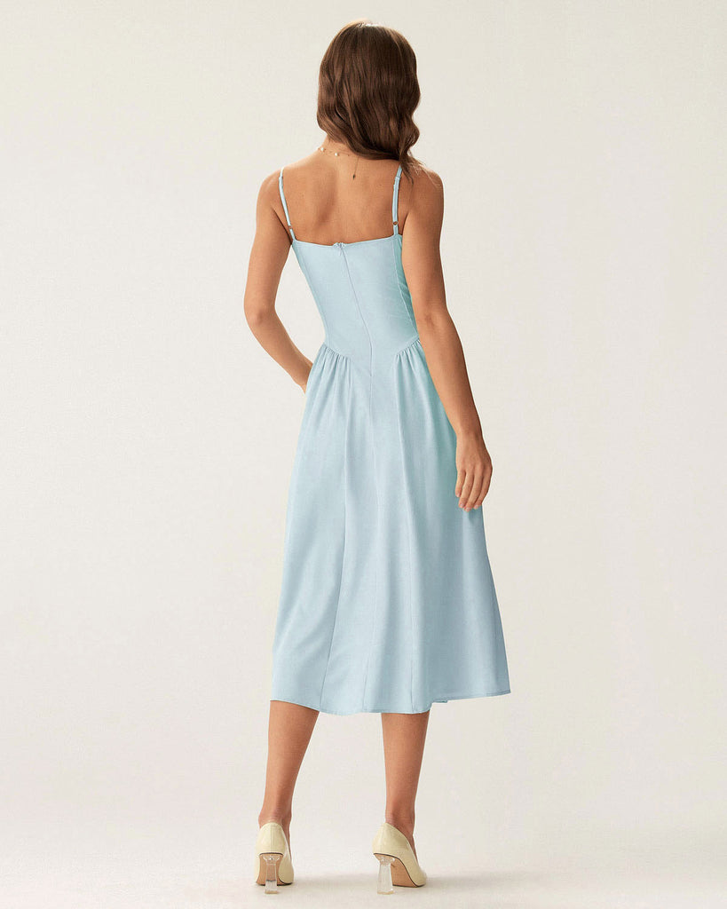 Women Woven Polyester Dresses Dresses - RIHOAS