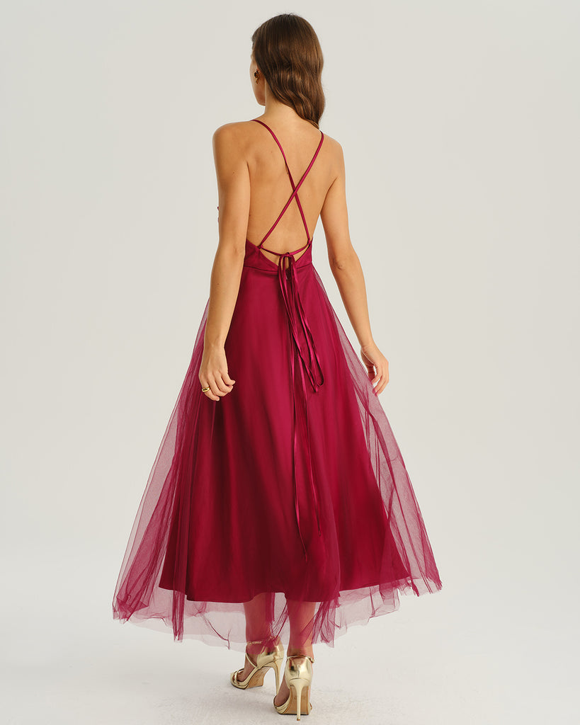 Women Woven Polyester Dresses Dresses - RIHOAS