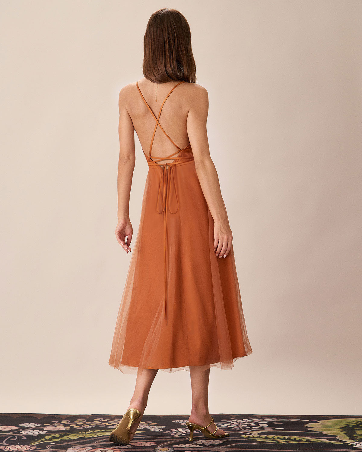 Women Woven Polyester Dresses Dresses - RIHOAS