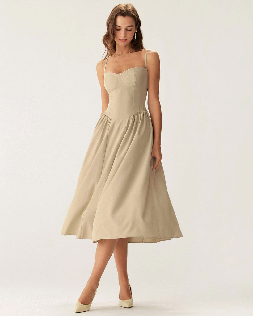 Women Woven Polyester Dresses Dresses - RIHOAS