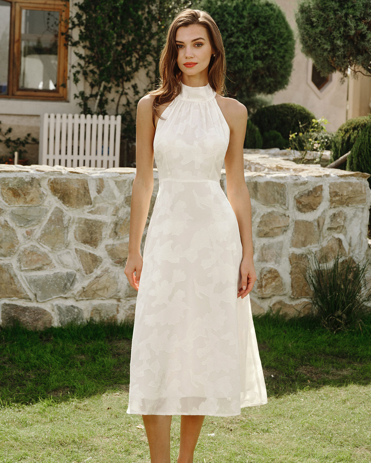 Women Woven Polyester Dresses Dresses - RIHOAS