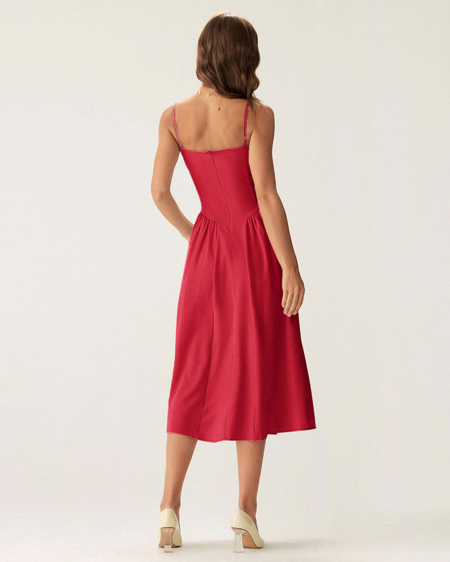【送料&関税込】CourrA¨ges Beachwear In Red Polyamide BC503_RD6052?$crop1254$