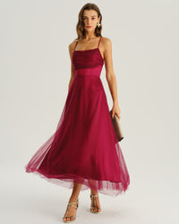 Women Woven Polyester Dresses Dresses - RIHOAS