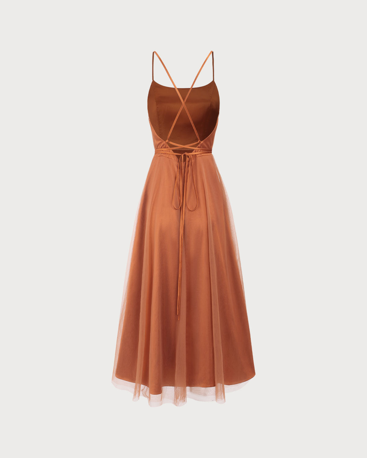 Caramel Mesh Flowy Slip Midi Dress & Reviews - Caramel - Dresses | RIHOAS Caramel Mesh Flowy Slip Midi Dress & Reviews - Caramel - Dresses | RIHOAS