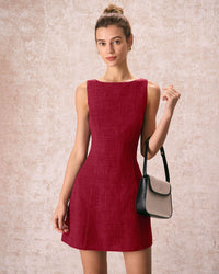 Women Woven Polyester Dresses Dresses - RIHOAS