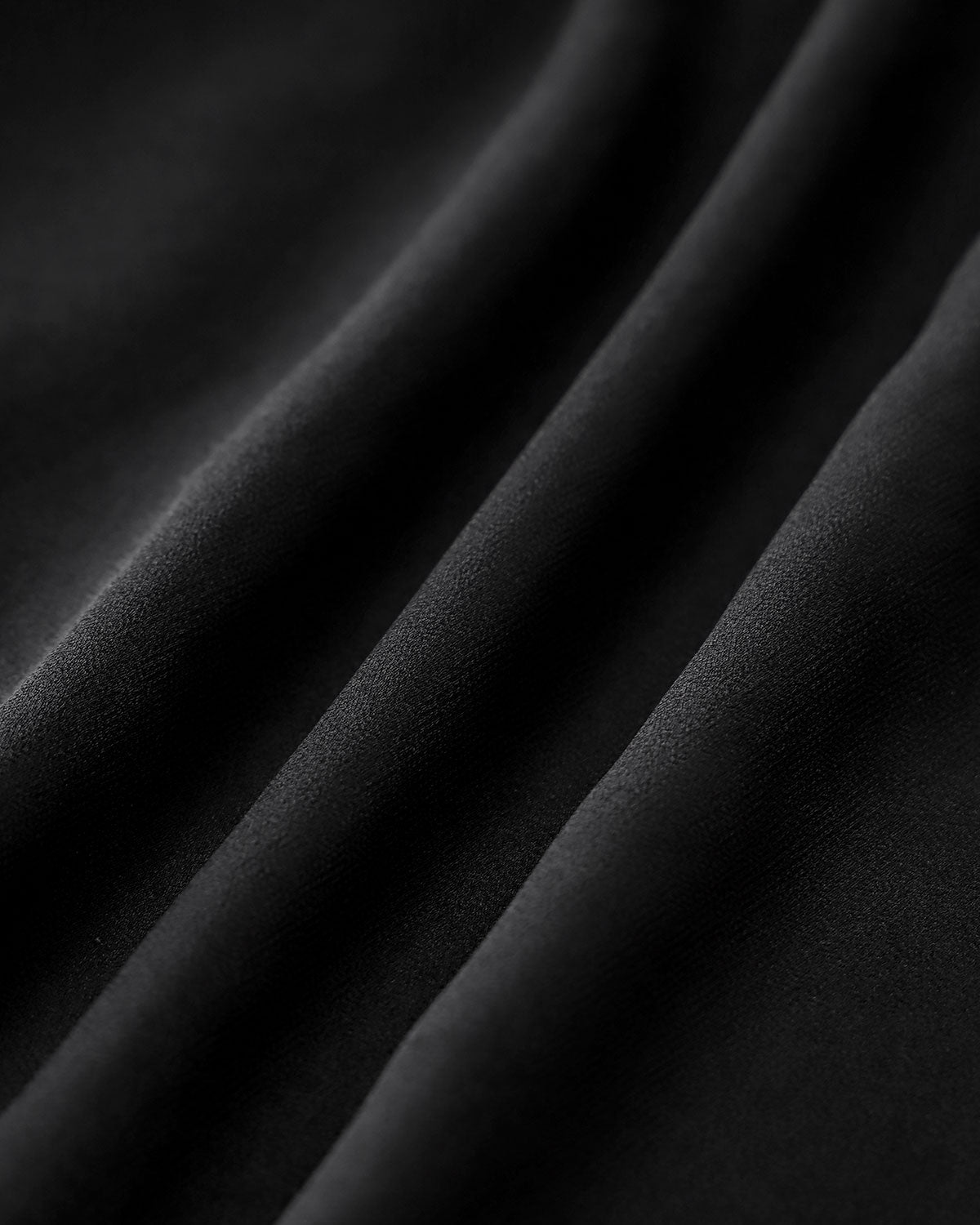 Black Sweetheart Neck Chiffon Maxi Dress - RIHOAS