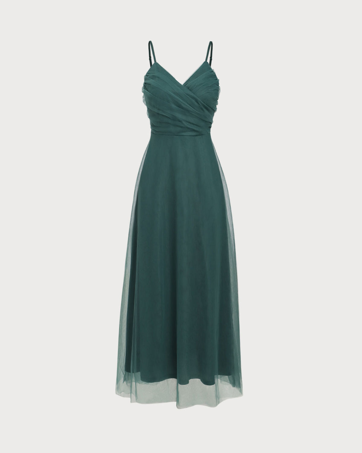 Women Woven Polyester Dresses Green Dresses - RIHOAS