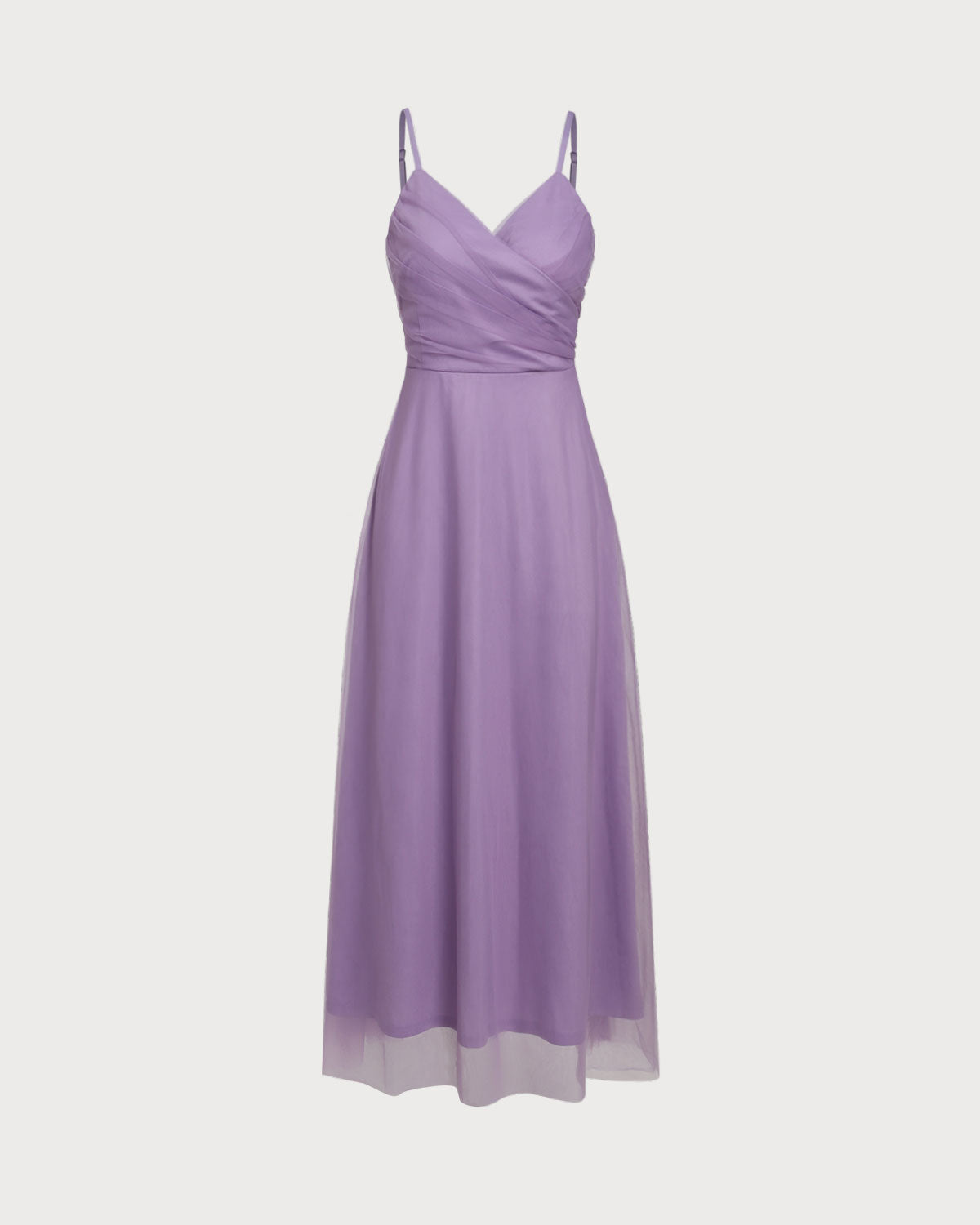 Rihoas Mesh Wrap Slip Maxi Dress for Women, Purple / XL Rihoas Mesh Wrap Slip Maxi Dress for Women, Purple / XL