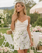 Women Woven Viscose Skirts Bottoms - RIHOAS