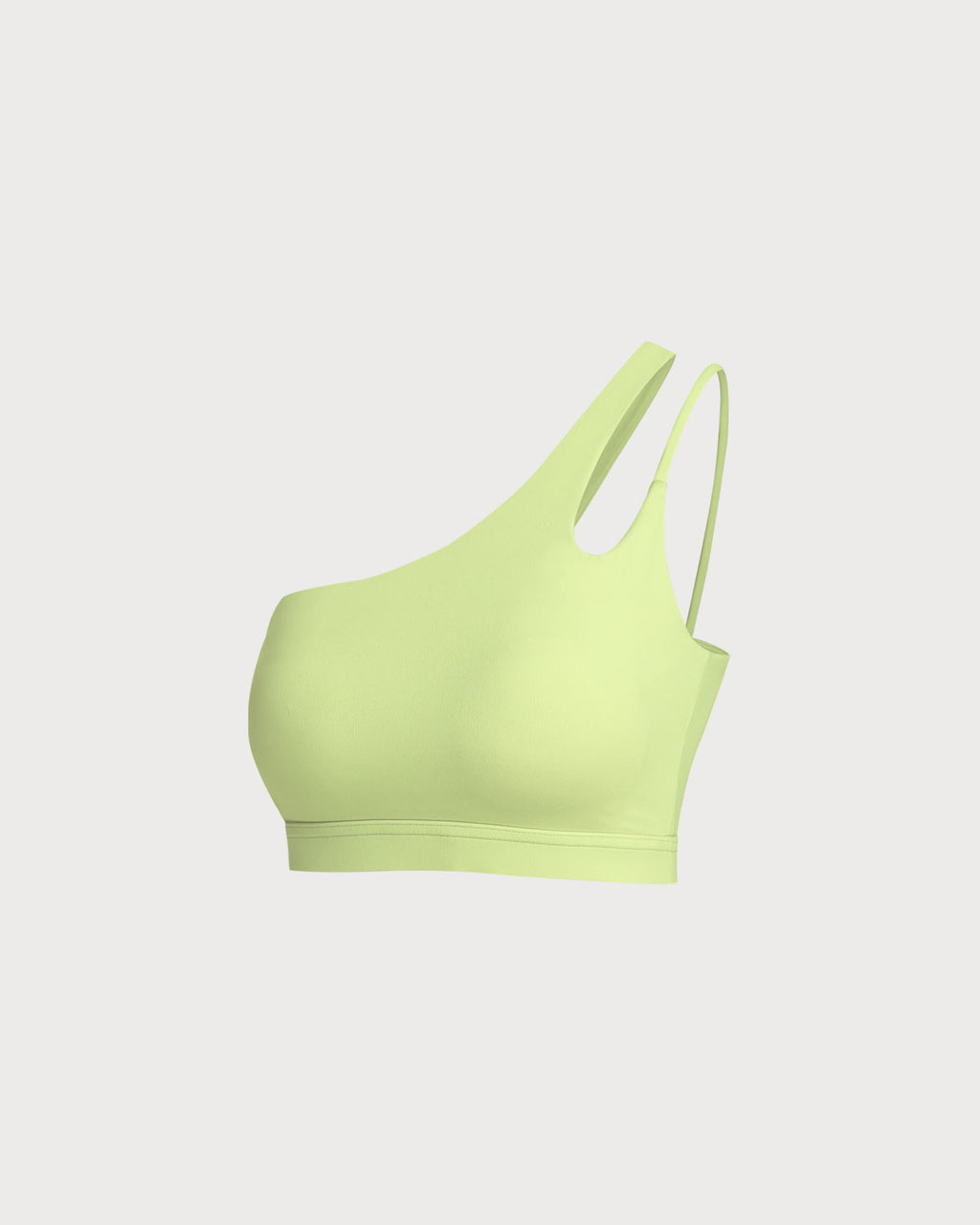 Women'S Knitted Nylon One Shoulder Yoga Vest Yoga Tops - RIHOAS
