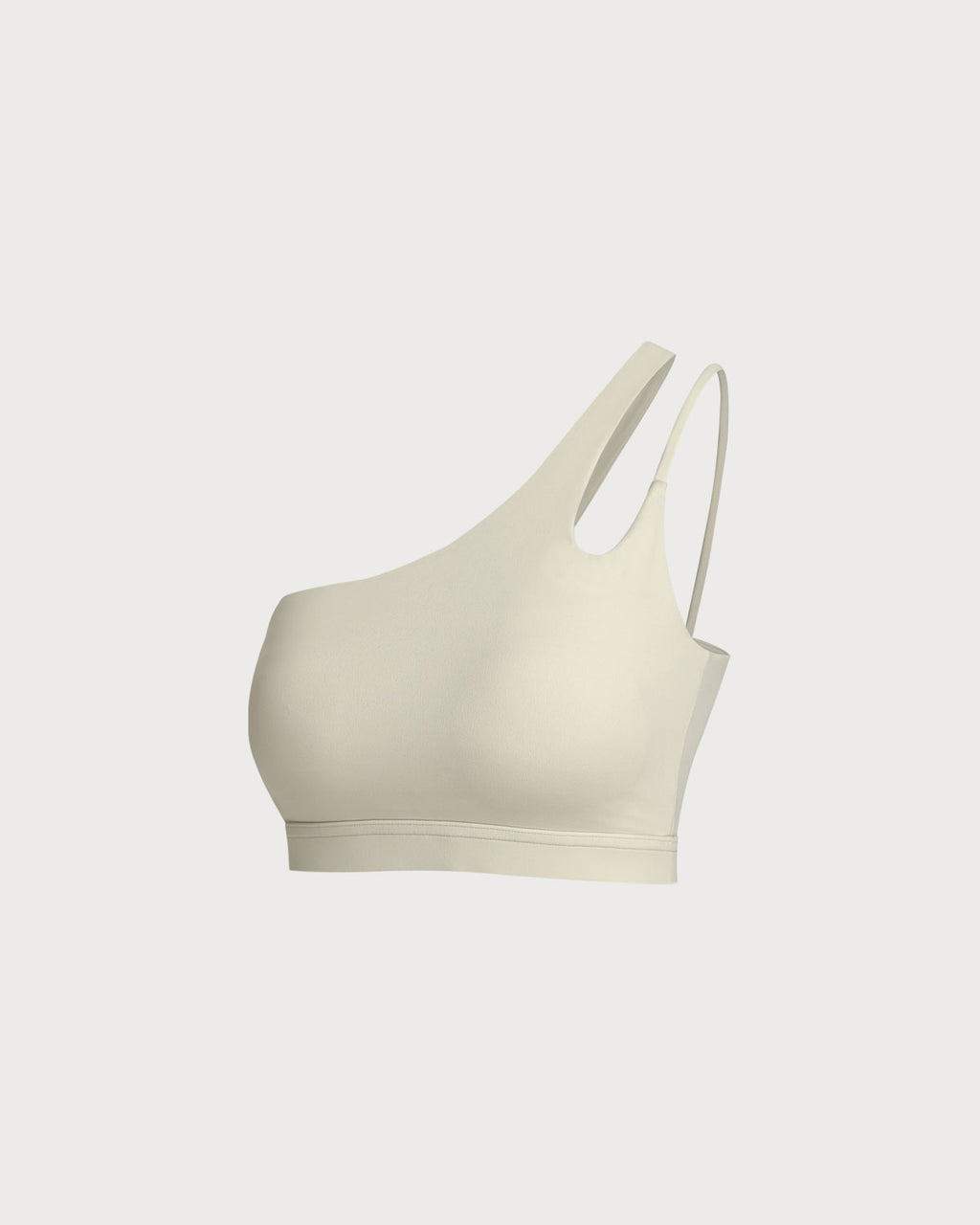 Women'S Knitted Nylon One Shoulder Yoga Vest Yoga Tops - RIHOAS