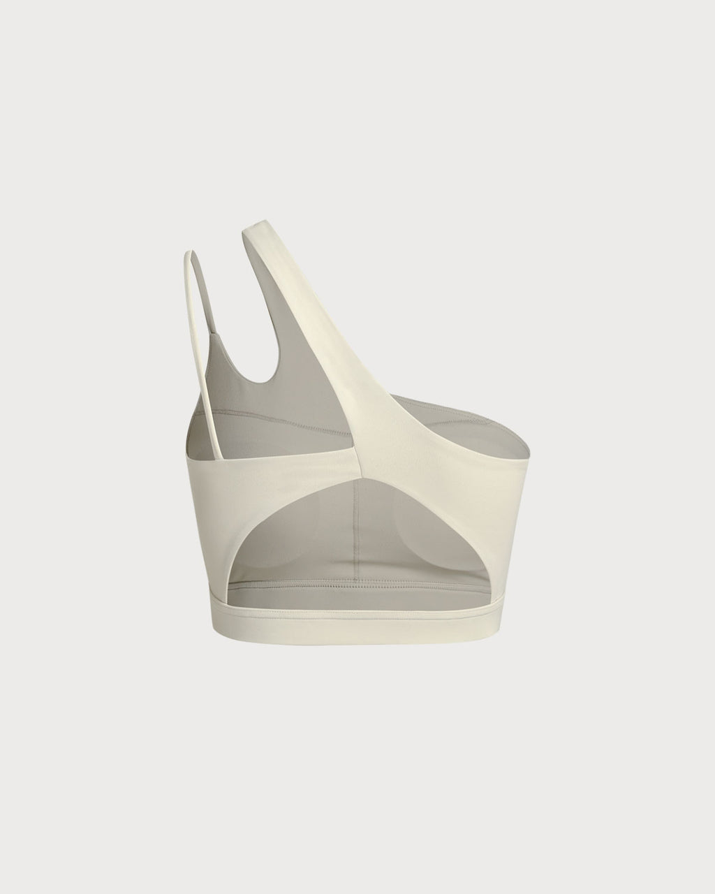 Women'S Knitted Nylon One Shoulder Yoga Vest Yoga Tops - RIHOAS