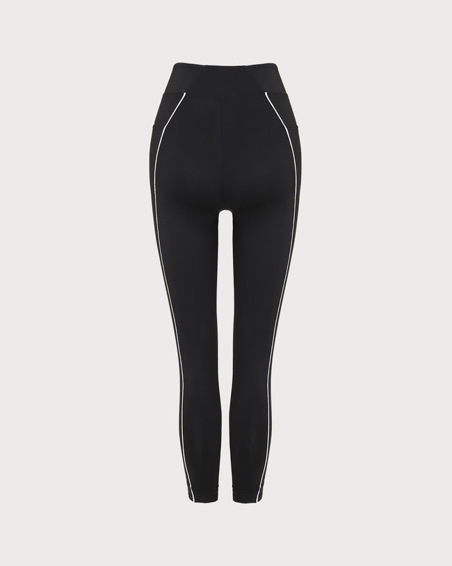 Women'S Knitted Nylon Yoga Leggings Yoga Bottoms - RIHOAS