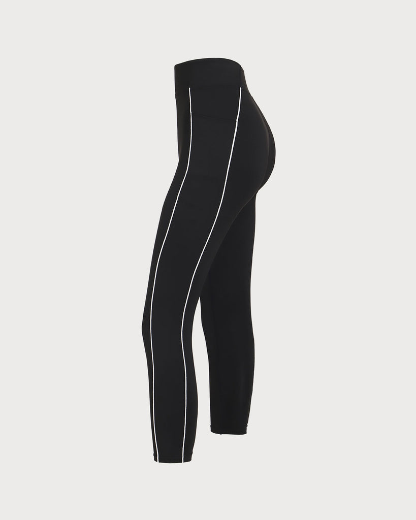 Women'S Knitted Nylon Yoga Leggings Yoga Bottoms - RIHOAS