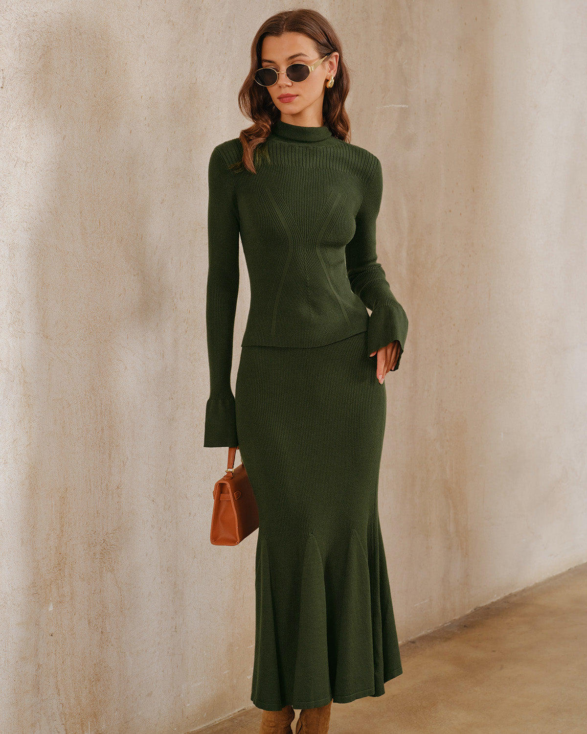 Women'S Knitted Viscose Sweater Tops - RIHOAS