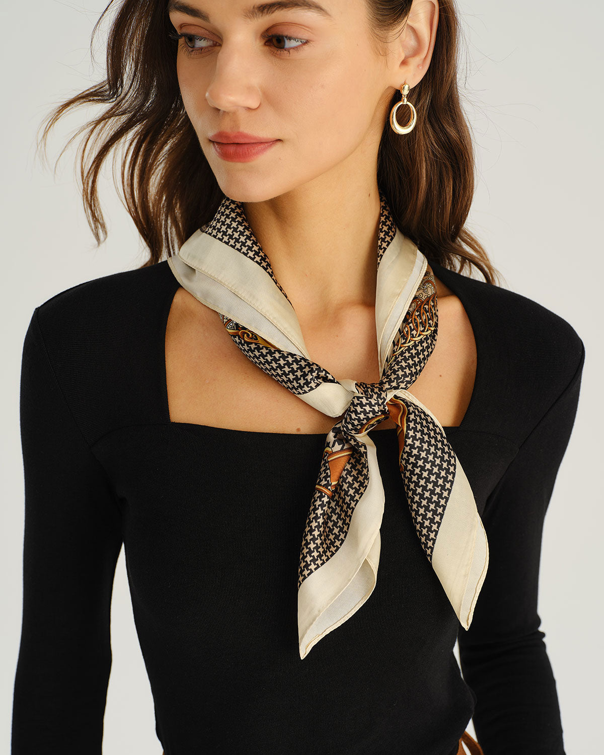 Women'S Woven Polyester Scarves Scarves - RIHOAS