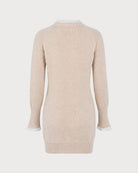 Women's Acrylic Knit Dress - RIHOAS - 03