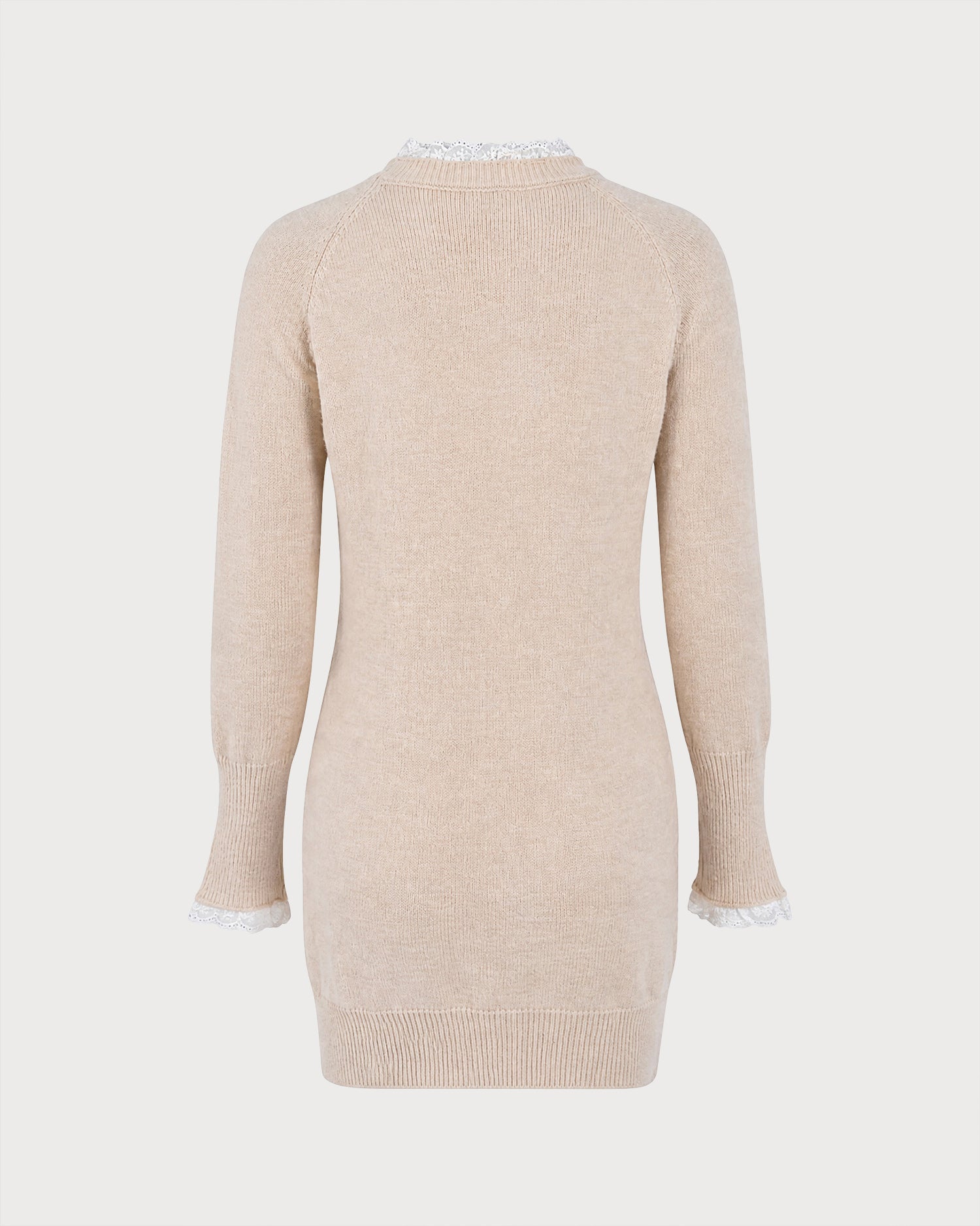 Women's Acrylic Knit Dress - RIHOAS - 03