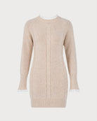 Women's Acrylic Knit Dress - RIHOAS - 02