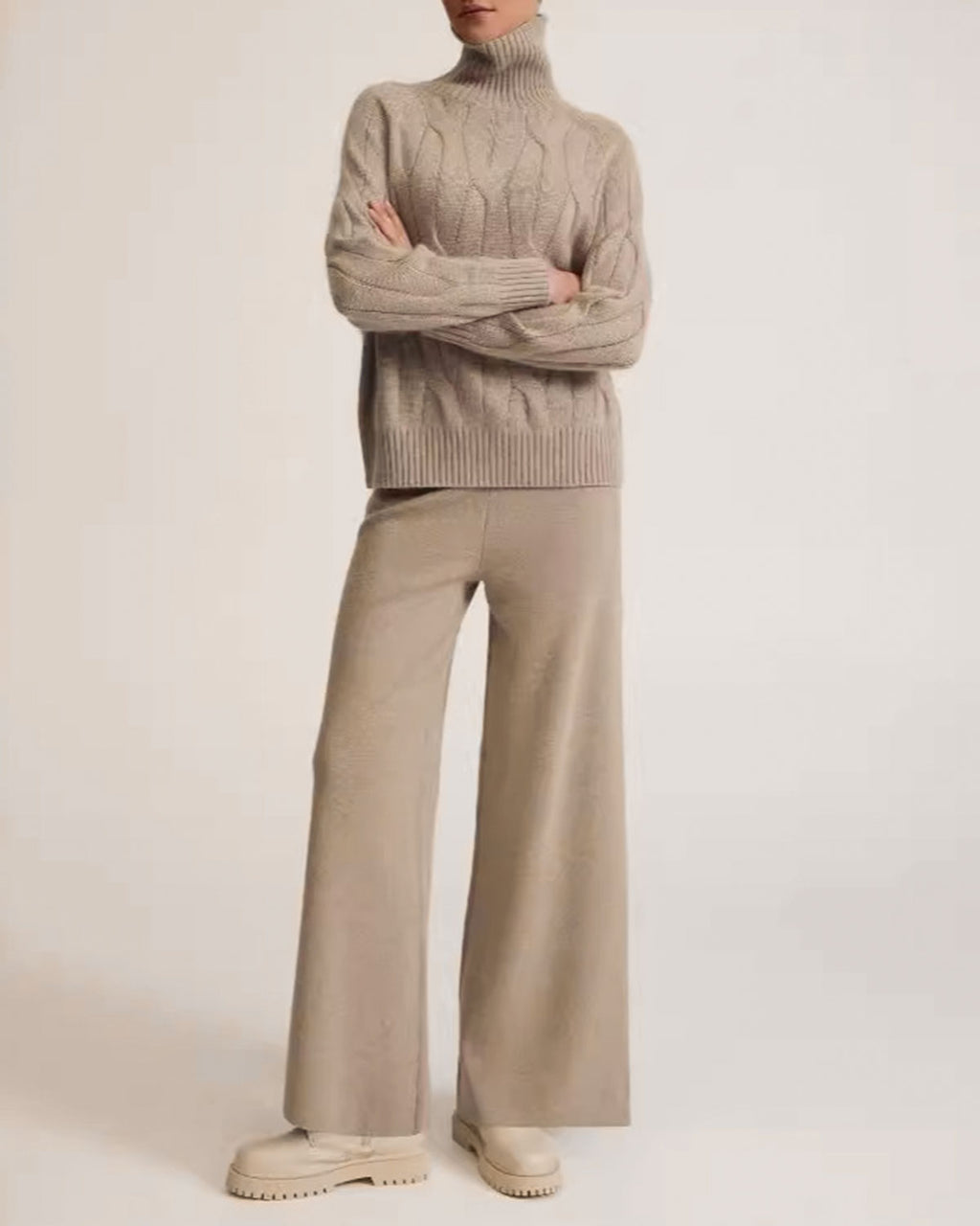Women's Acrylic Knit Sweater Tops - RIHOAS