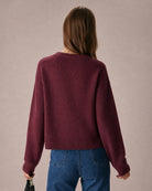 Women's Acrylic Knit Sweater - RIHOAS
