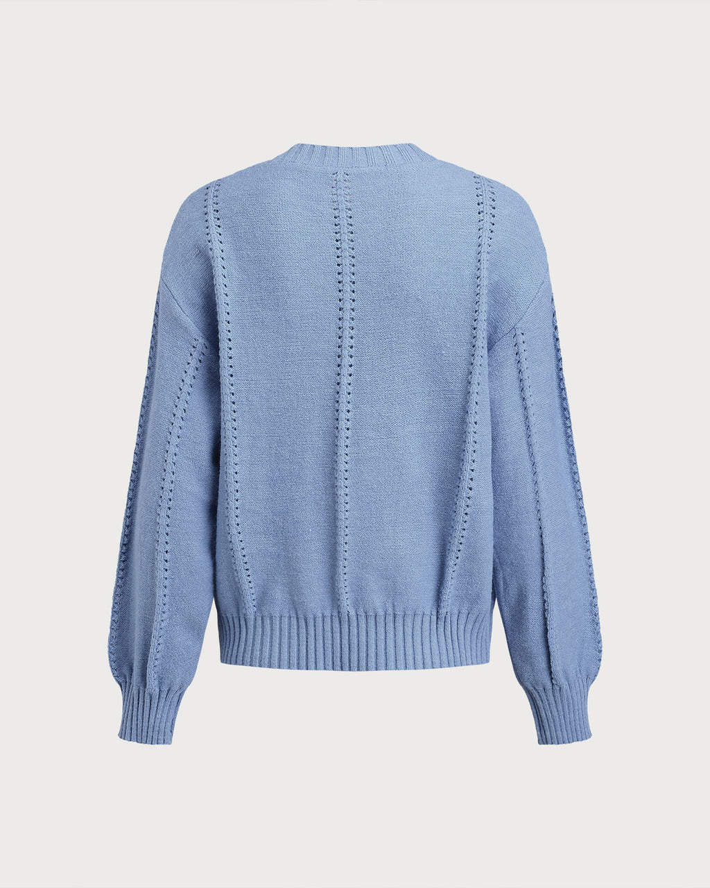 Women's Acrylic Knit Sweater Tops - RIHOAS