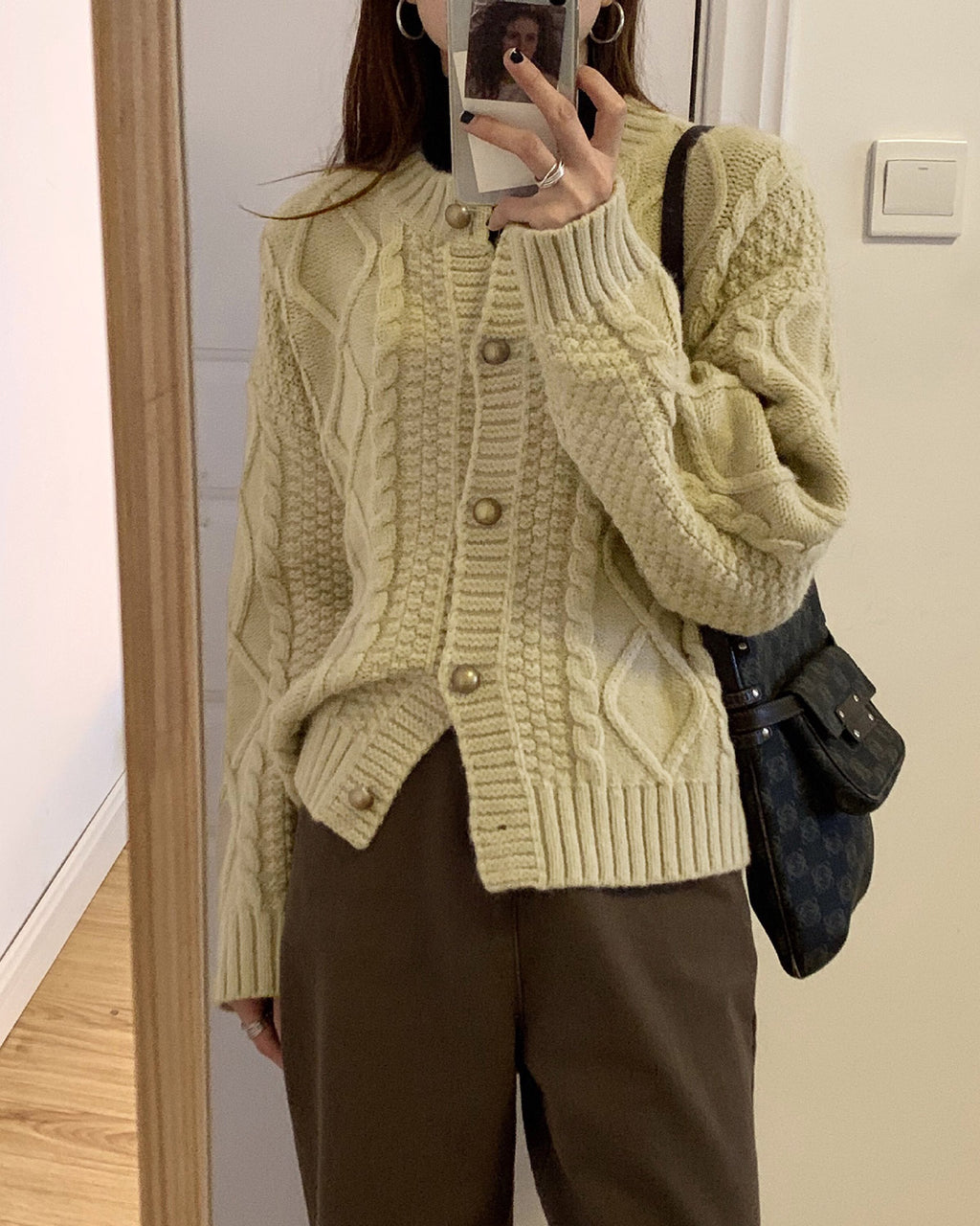 Women's Acrylic Knit Sweater Tops - RIHOAS