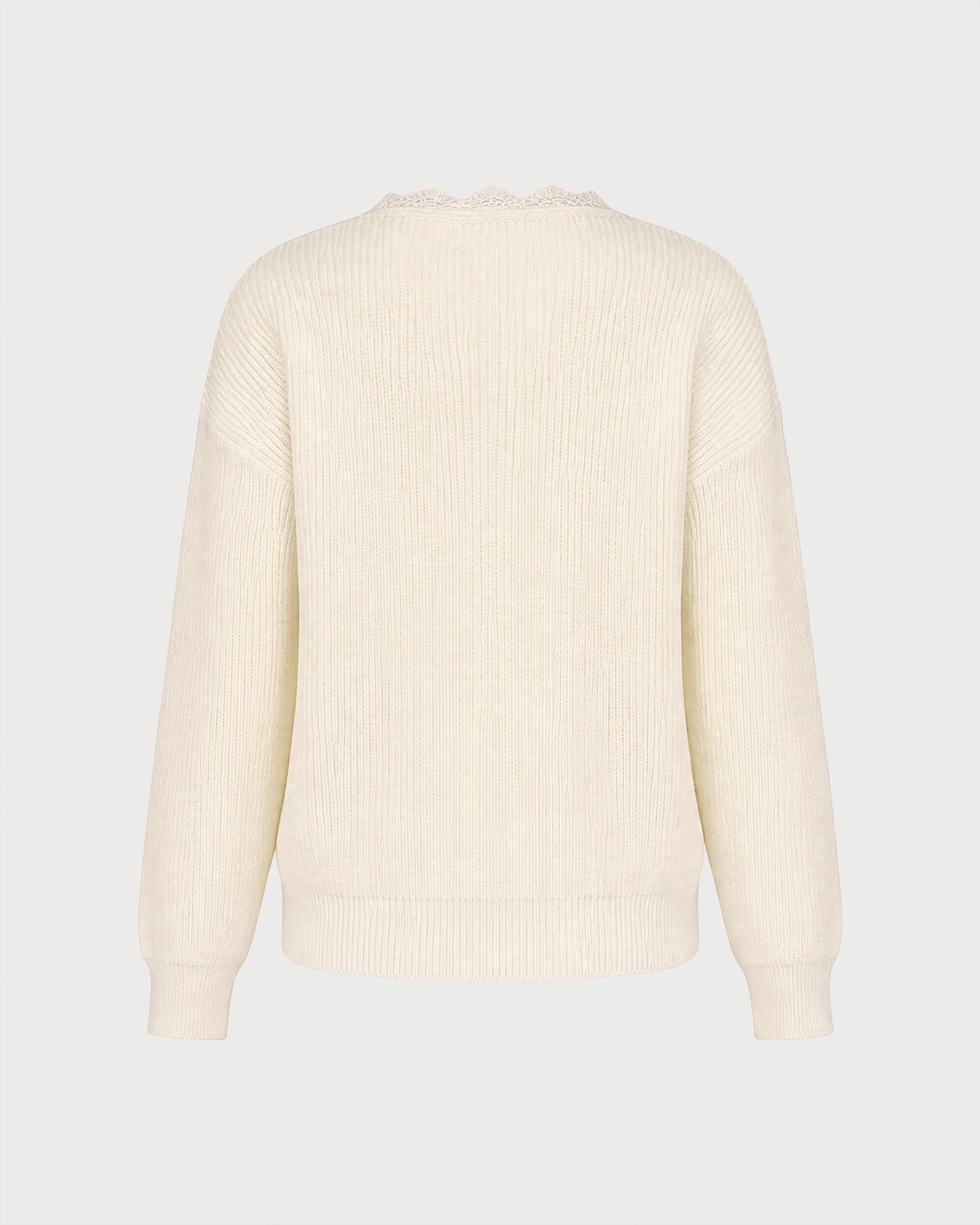Women's Acrylic Knit Sweater - RIHOAS - 02