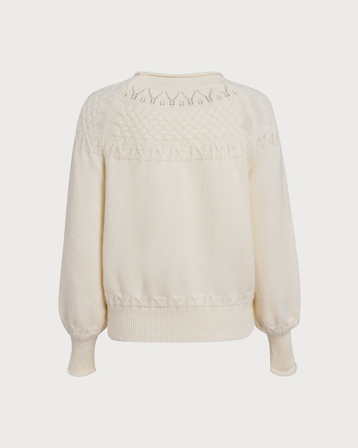 Women's Acrylic Knit Sweater Tops - RIHOAS