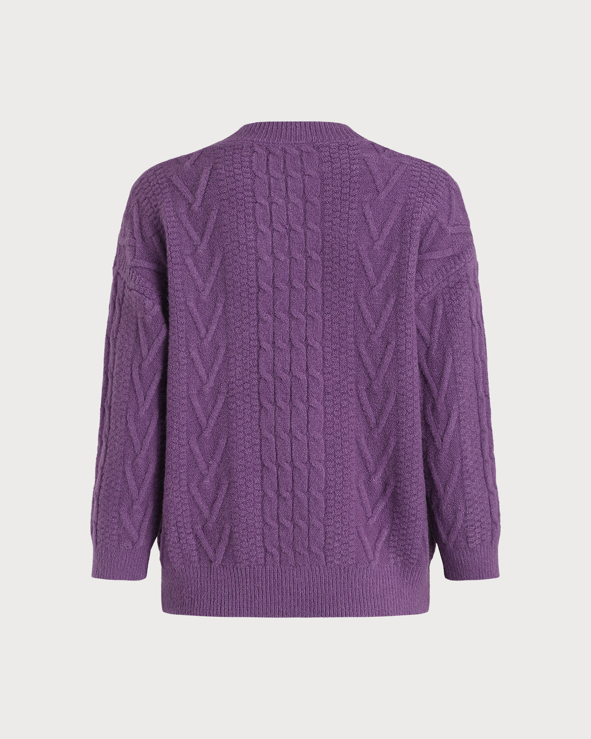 Women's Acrylic Knit Sweater Tops - RIHOAS