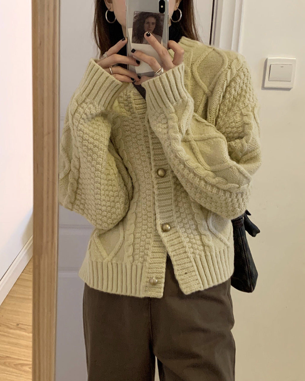 Women's Acrylic Knit Sweater Tops - RIHOAS