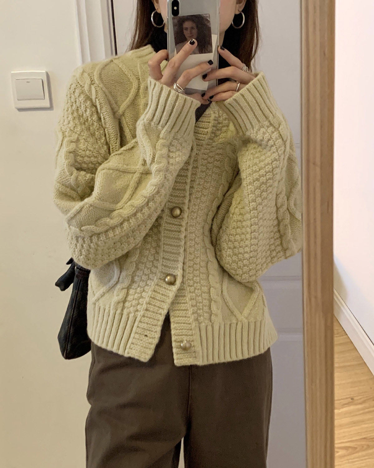 Women's Acrylic Knit Sweater Tops - RIHOAS