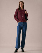 Women's Acrylic Knit Sweater - RIHOAS
