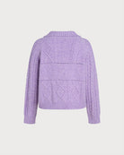 Women's Acrylic Knit Sweater - RIHOAS - 03