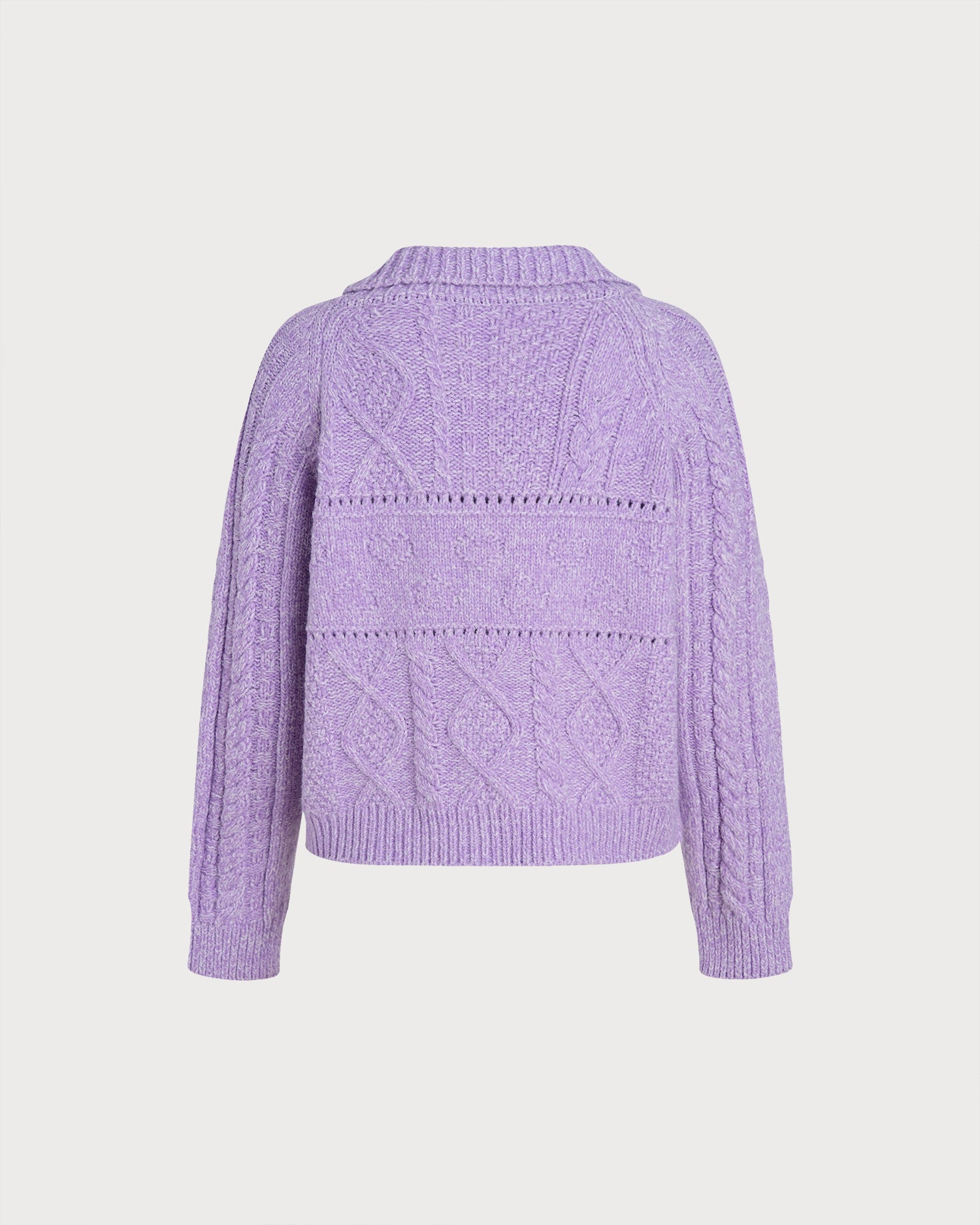Women's Acrylic Knit Sweater - RIHOAS - 03