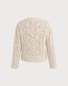Women's Acrylic Knit Sweater - RIHOAS - 04