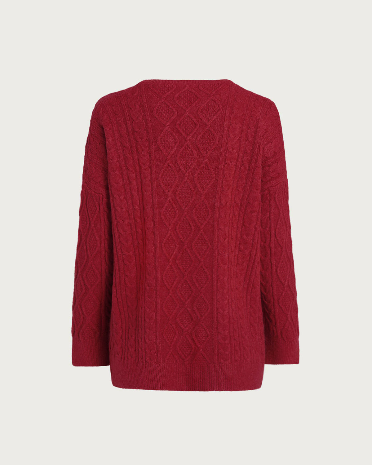 Women's Acrylic Knit Sweater Tops - RIHOAS