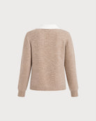 Women's Acrylic Knit Sweater - RIHOAS - 02